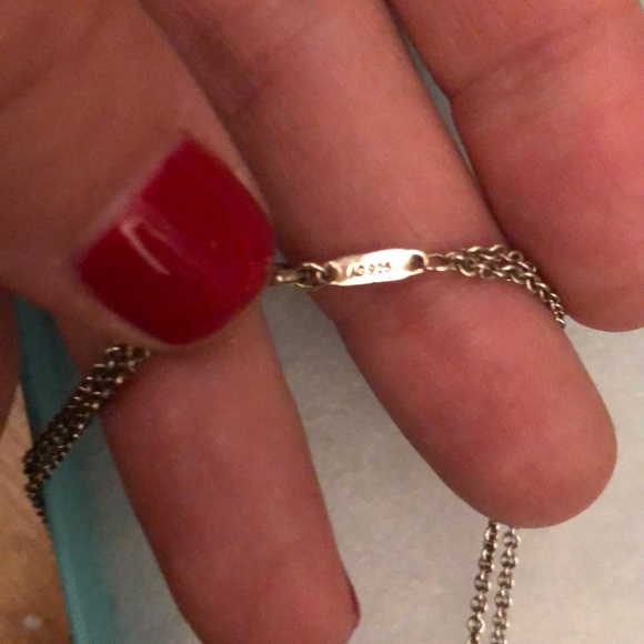 FINAL PRICE-Tiffany infinity necklace 🌻 - Picture 8 of 9